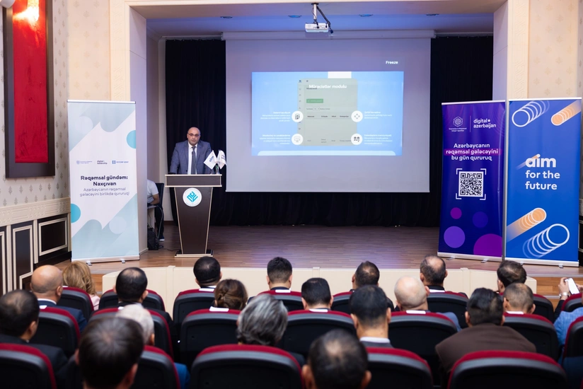 Rəqəmsal liderlik proqramının növbəti görüşü Naxçıvanda baş tutub