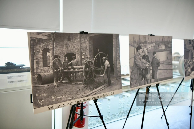 Dəmiryol Muzeyində Qara qızılın saldığı dəmir yollar adlı fotosərginin təqdimatı olub