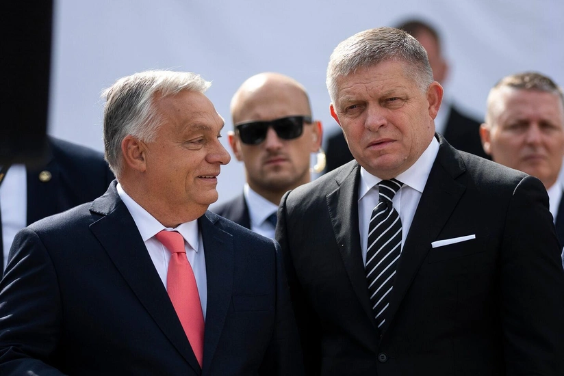 Виктор Орбан на заседании Совета ЕС передал свой голос Фицо