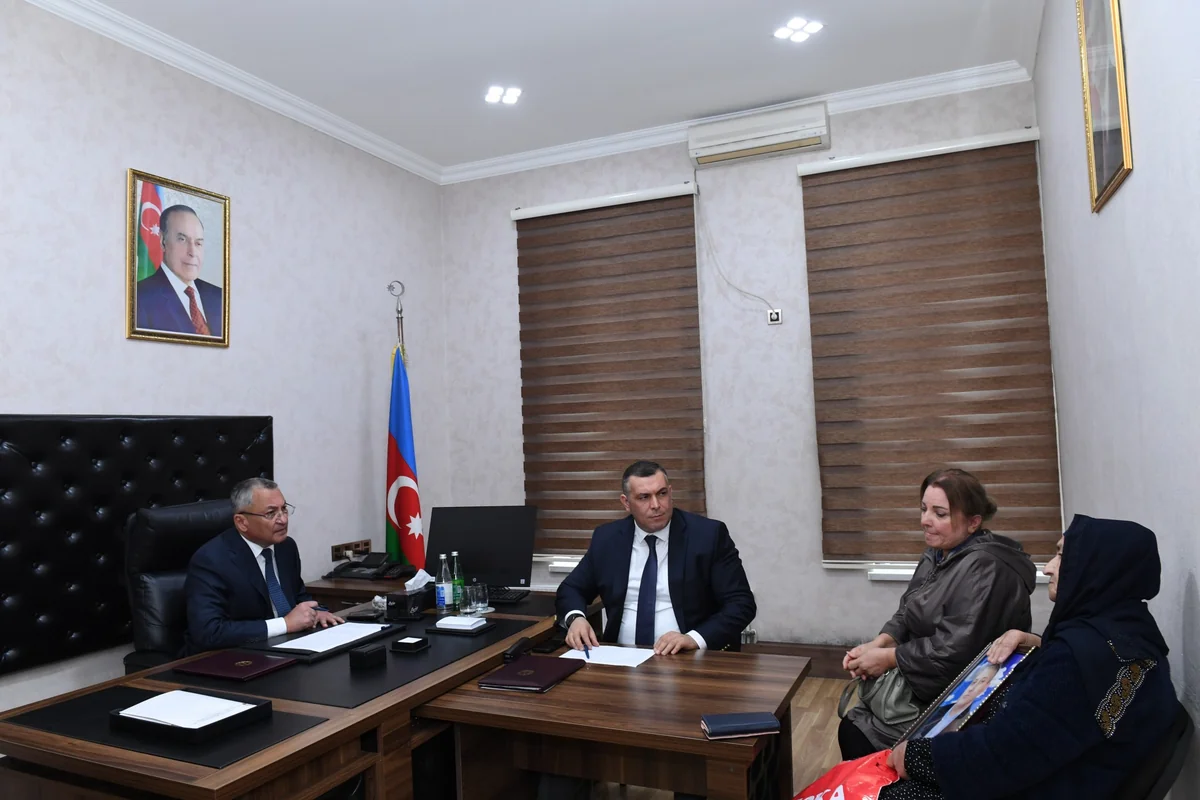 Qaçqınkomda növbəti vətəndaş qəbulu keçirilib