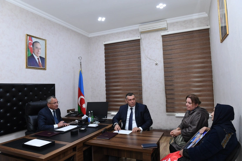Qaçqınkomda növbəti vətəndaş qəbulu keçirilib