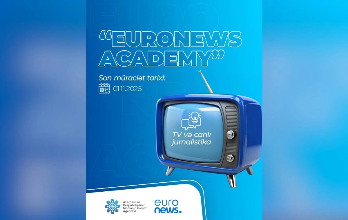 MEDİA və Euronewsun birgə təlim proqramı başlayır