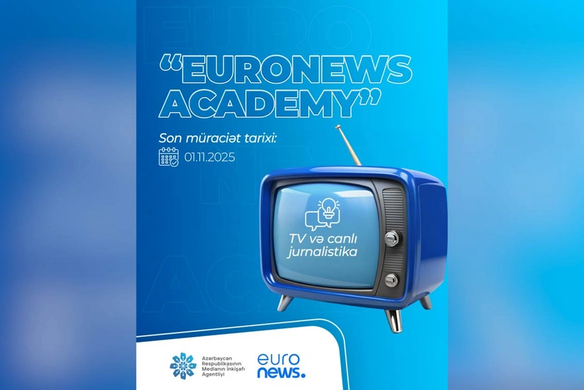 MEDİA və Euronewsun birgə təlim proqramı başlayır