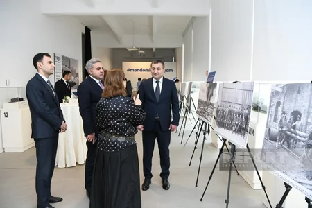Dəmiryol Muzeyində Qara qızılın saldığı dəmir yollar adlı fotosərginin təqdimatı olub