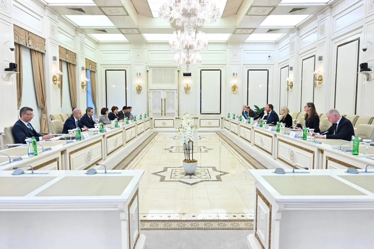 Azerbaijani Parliamentary Speaker meets with Estonian Foreign Minister