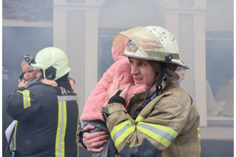 One dead, six injured in Russian attack on Kharkiv