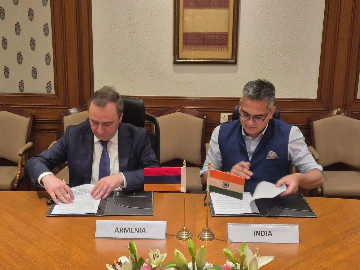 Ermənistan və Hindistan müdafiə sahəsində əməkdaşlıq planı imzalayıb