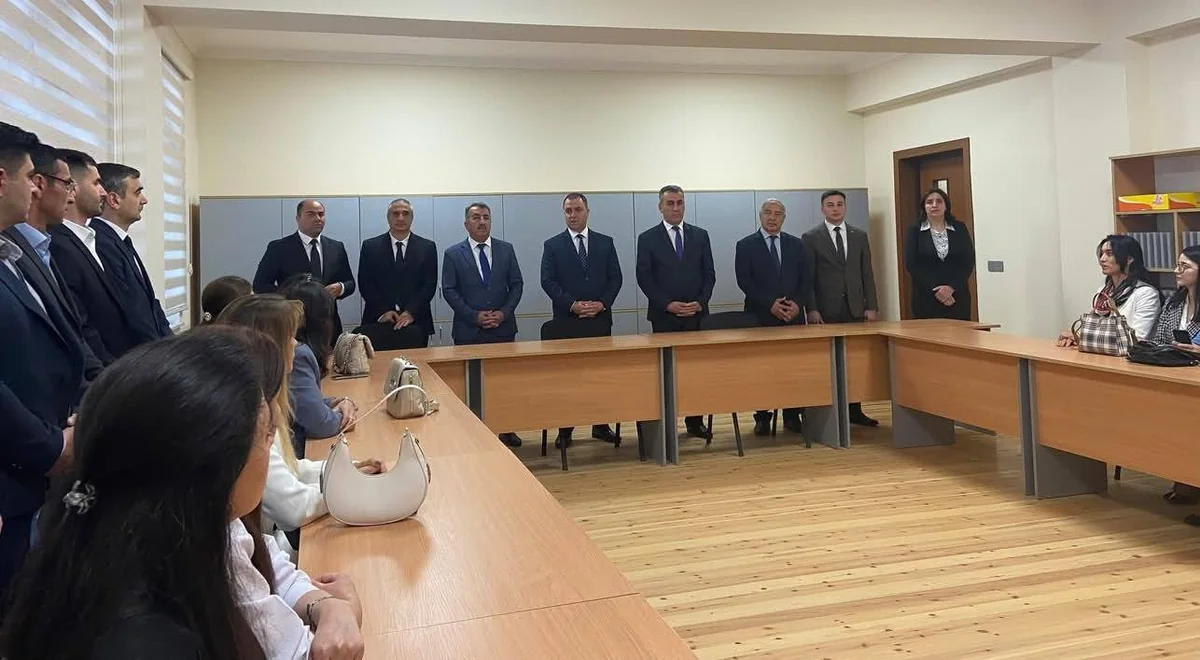 İsmayıllıda yeni istifadəyə verilən Talıstan liseyinə direktor təyinatı olub