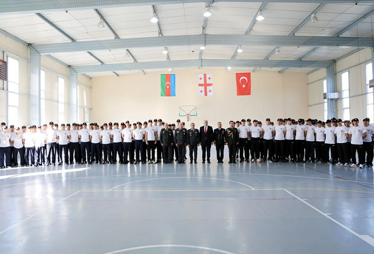 Qoridə Azərbaycan, Gürcüstan və Türkiyə hərbi akademiyalarının rəhbər heyətləri görüşüb