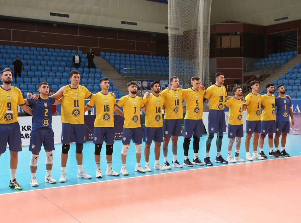 Azərbaycanın voleybol klubu Çempionlar Liqasına məğlubiyyətlə başlayıb