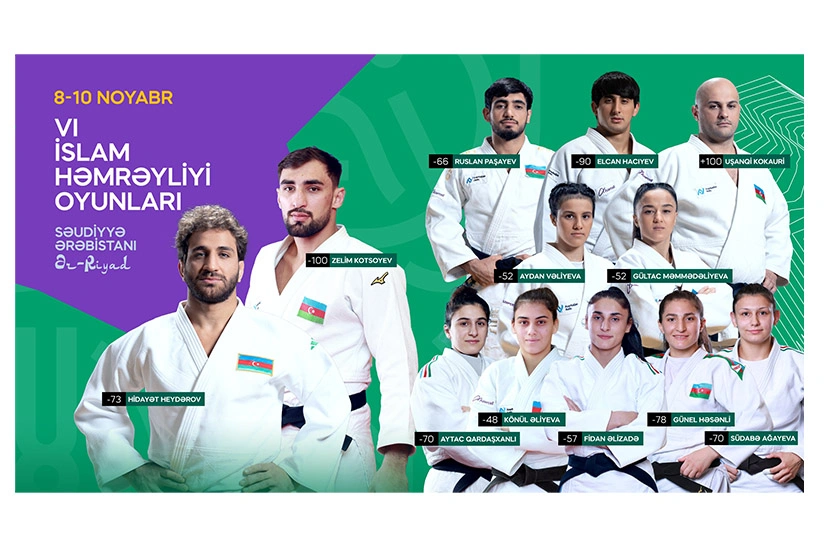 İslamiadada Azərbaycanı təmsil edəcək cüdoçular açıqlanıb