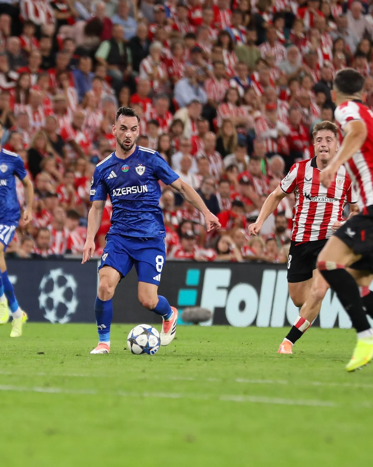 Qarabag rank second in ball recoveries in Champions League group stage