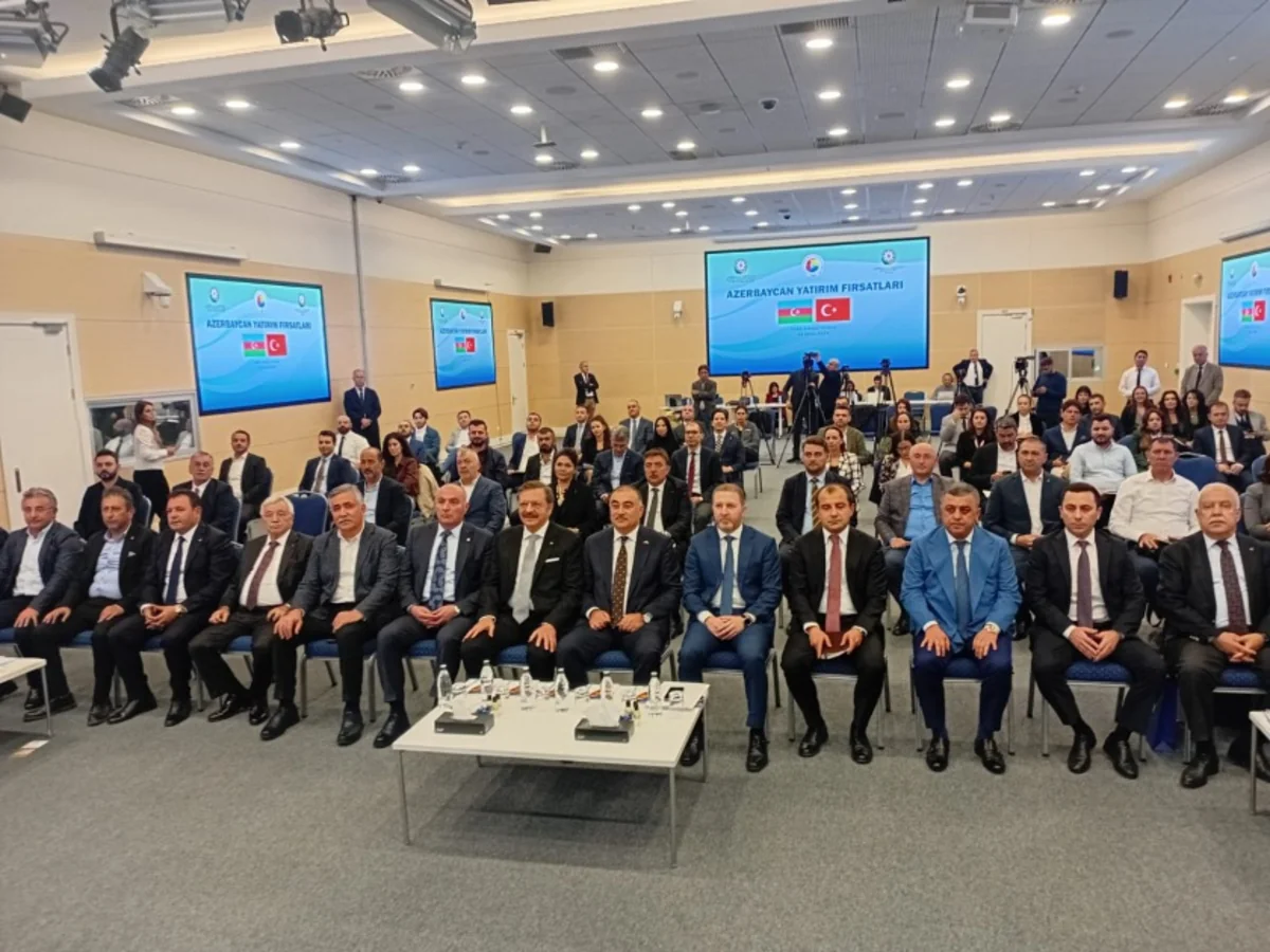 Ankarada Azərbaycanın iqtisadi imkanları barədə  türkiyəli investorlara məlumat verilib