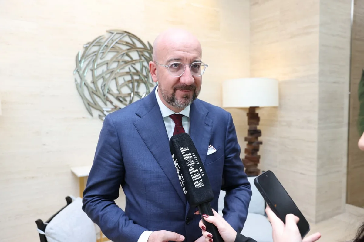Charles Michel lauds Azerbaijan's decision to lift restrictions on cargo transit to Armenia