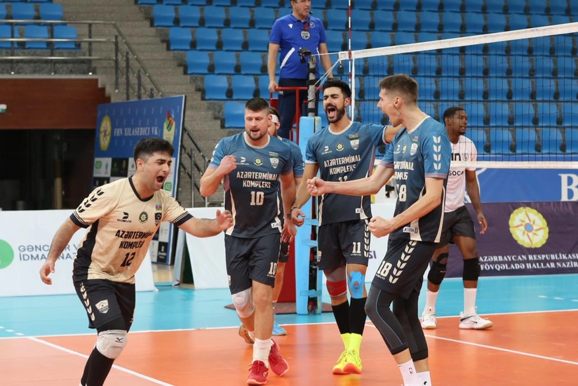 Kişi voleybolçular arasında Azərbaycan Yüksək Liqasında II turun növbəti oyunu keçirilib