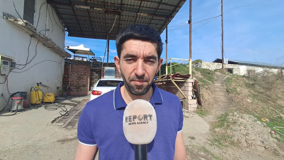 Ballıca sakini: Avtoyuma sexi açmaq üçün bütün zəruri avadanlıqlarla təmin edildim