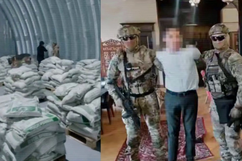 В Казахстане правоохранители с начала года изъяли 13 тонн колумбийского кокаина