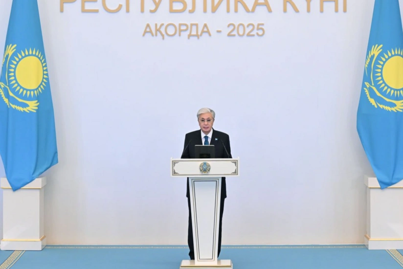 Qazaxıstanda Respublika Günü və Suverenlik Bəyannaməsinin 35-ci ildönümü qeyd edilir