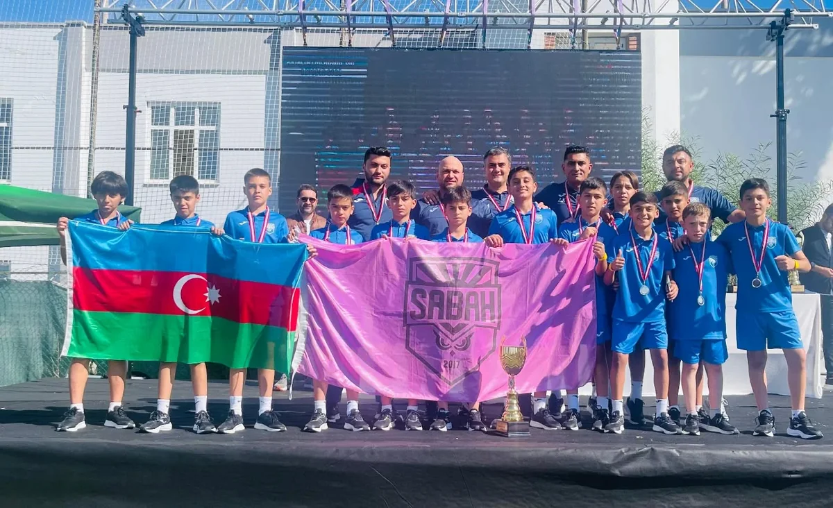 Sabahın U-12 komandası Türkiyədə beynəlxalq turnirin qalibi olub