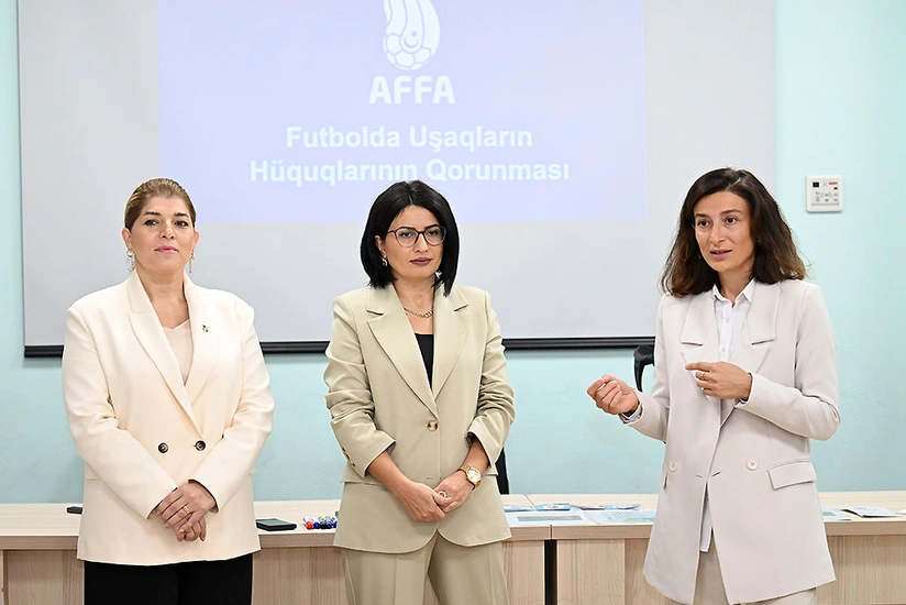 AFFA-da Futbolda Uşaqların Hüquqlarının Qorunması mövzusunda seminar təşkil olunub