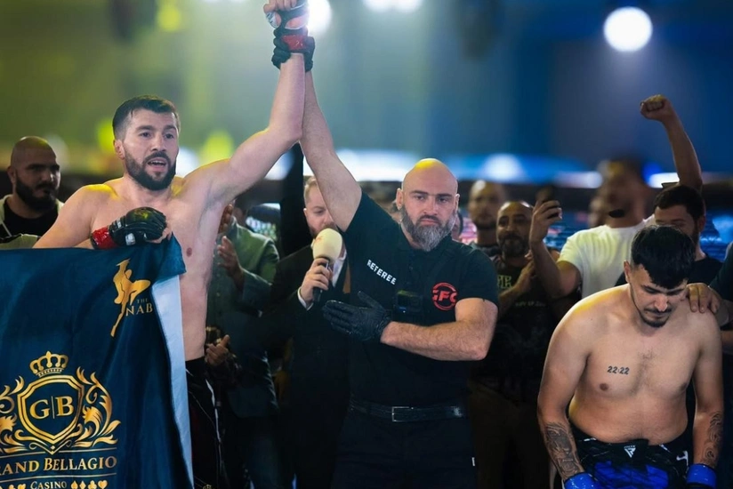 Alim Nəbiyev MMA-da növbəti qələbəsini qazanıb