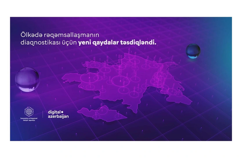 İnformasiya infrastrukturunun rəqəmsallaşma səviyyəsinin diaqnostikası üçün yeni qaydalar təsdiqlənib