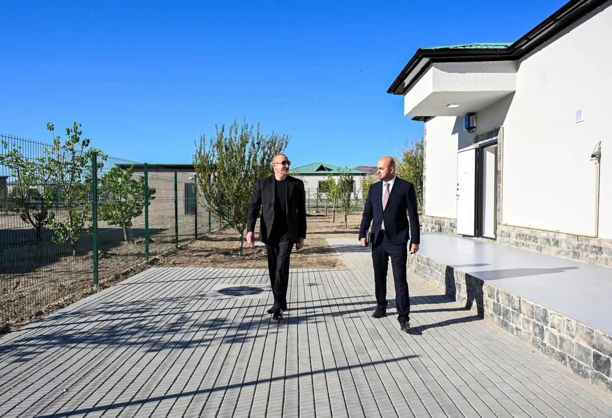İlham Əliyev Zəngilanın Ağalı kəndinin 2-ci mərhələsinin və Məmmədbəyli kəndinin açılışlarında iştirak edib