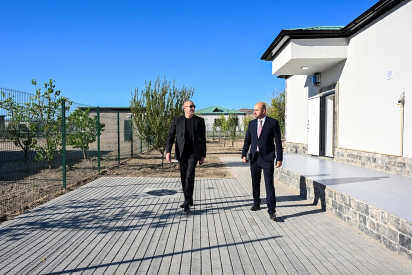 İlham Əliyev Zəngilanın Ağalı kəndinin 2-ci mərhələsinin və Məmmədbəyli kəndinin açılışlarında iştirak edib