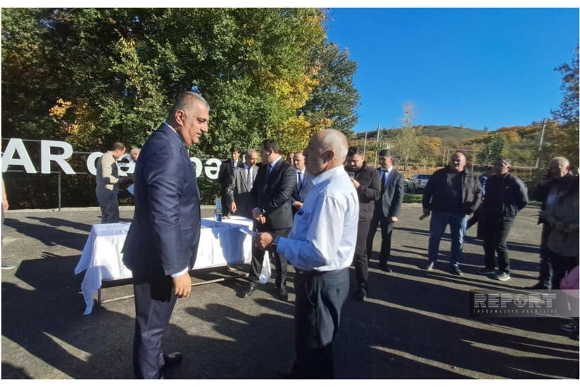 Переселенцам в поселок Гырмызы Базар вручены ключи от квартир