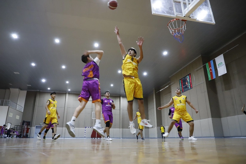 Naxçıvanda Zəfər Gününə həsr olunmuş basketbol yarışı keçirilib