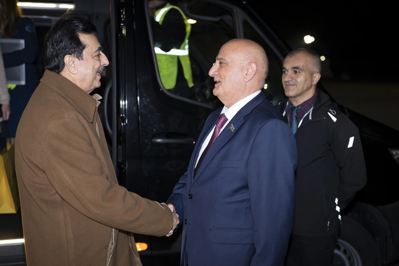 Pakistan Senatının sədri Azərbaycana gəlib