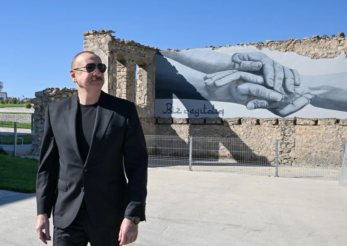 İlham Əliyev Cəbrayılın Horovlu kəndinin birinci mərhələsinin açılışında iştirak edib