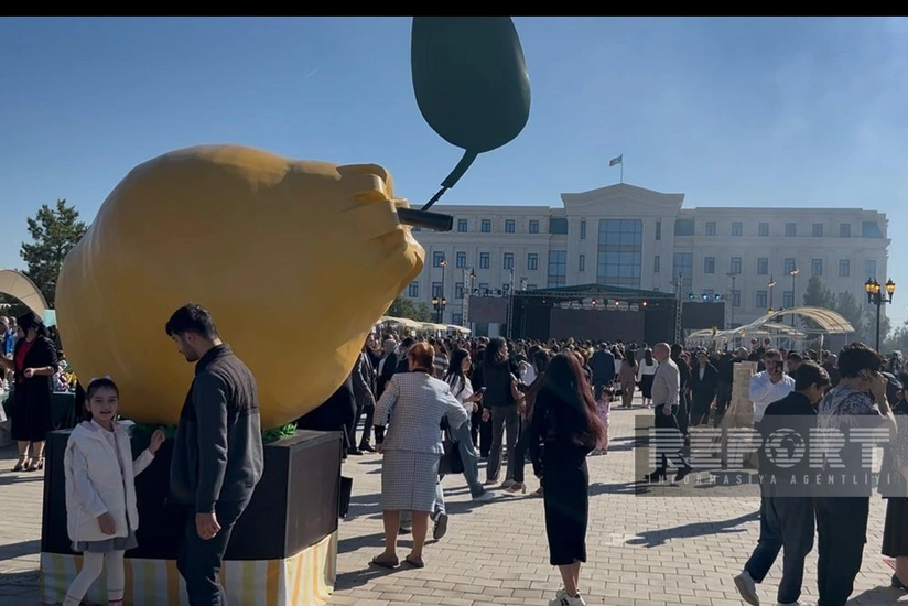 Ağdaşda ilk dəfə Heyva Festivalı keçirilib