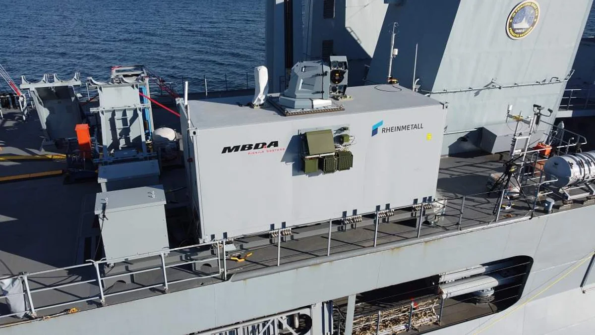 Rheinmetall yeni lazer silahının sınağını başa çatdırıb