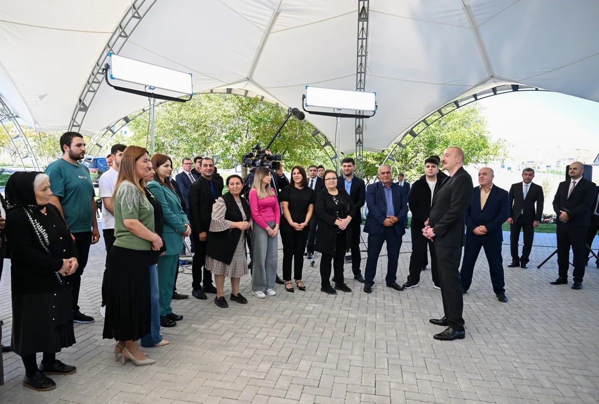 President: All of Garabagh and East Zangezur resemble a vast construction site