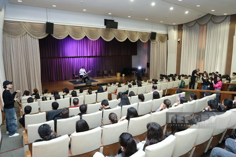 Bakıda belçikalı bəstəkar Antoine Pierrenin master-klassı və mini konserti olub