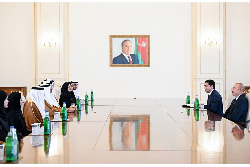 President Ilham Aliyev receives speaker of UAE Federal National Council