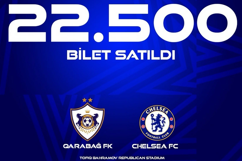 Çempionlar Liqası: Qarabağın oyununa 22 500 bilet satılıb