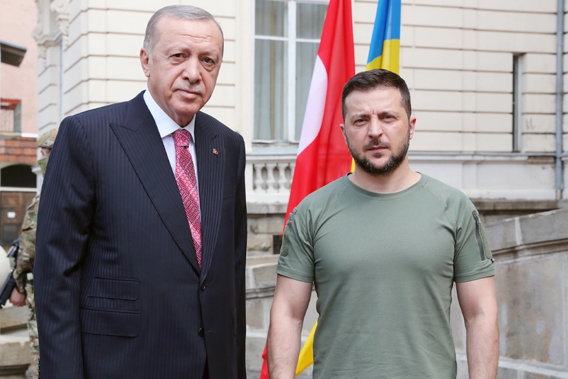 Зеленский поблагодарил Эрдогана за поддержку суверенитета Украины