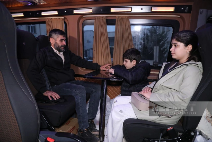 Ağdamın Xıdırlı və Ağdərənin Həsənriz kəndlərinə növbəti köç karvanı yola salınıb