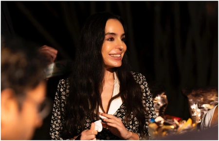 Leyla Aliyeva meets participant of 'Young Beekeeper' project in Gabala