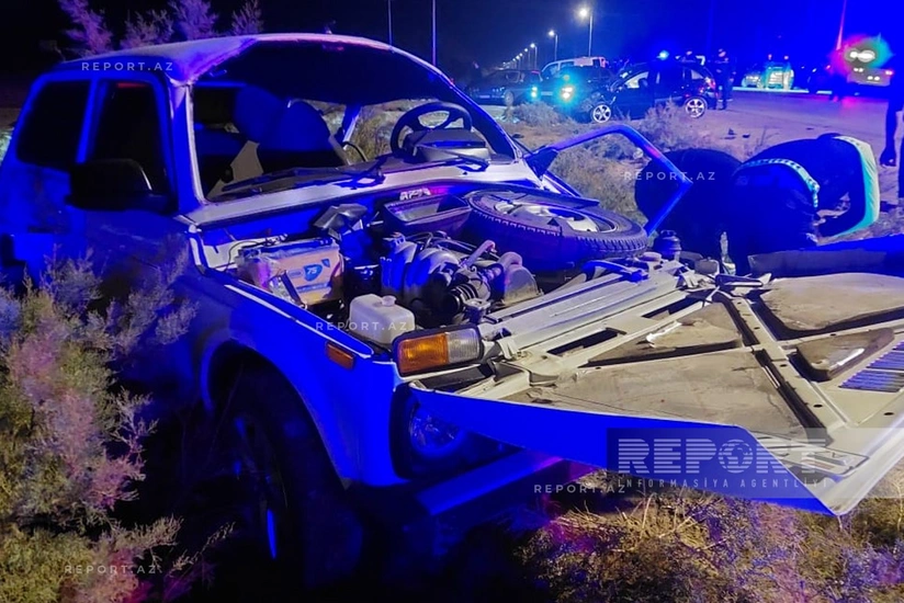 Şirvanda yol qəzası olub, ölən və xəsarət alanlar var