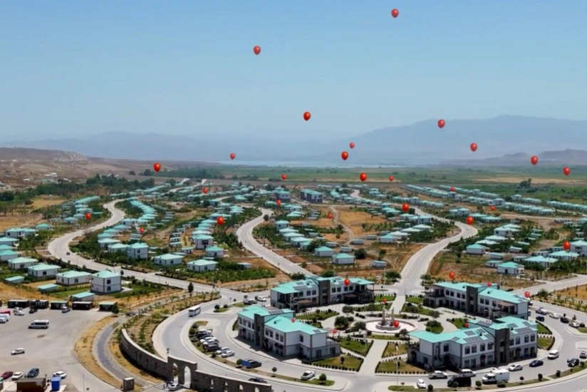 Azad olunmuş rayonlarda fləşmob hazırlanıb