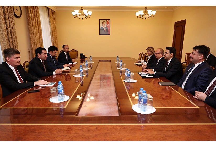 Председатель TİKA встретился с Хикметом Гаджиевым