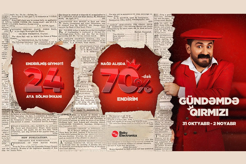 Gündəmdə qırmızıdır!