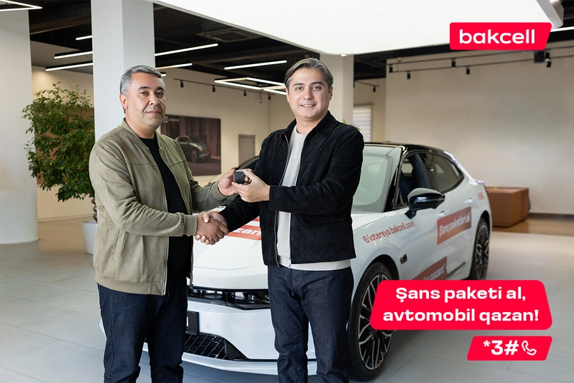 Bakcellin meqa lotereyasında daha bir avtomobil qalibi məlum oldu!