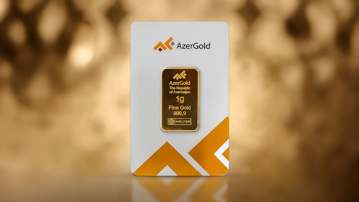 AzerGold məhsul portfelini 1 qramlıq qızıl külçələr hesabına genişləndirib