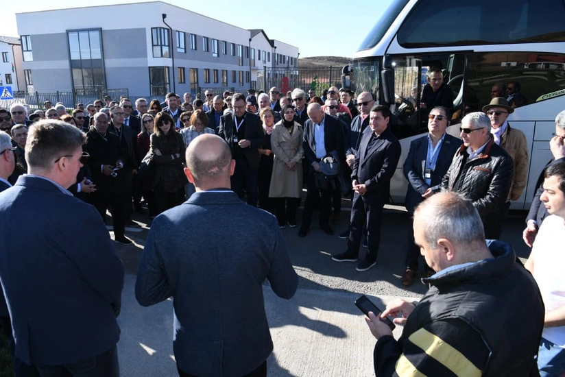 Azərbaycanda akkreditə olunmuş xarici diplomatlar Horovluda olublar