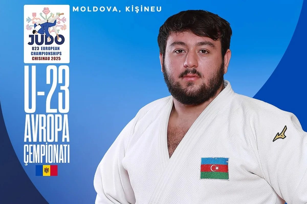 Azərbaycanın daha bir cüdoçusu Avropa çempionatında qızıl medal qazanıb