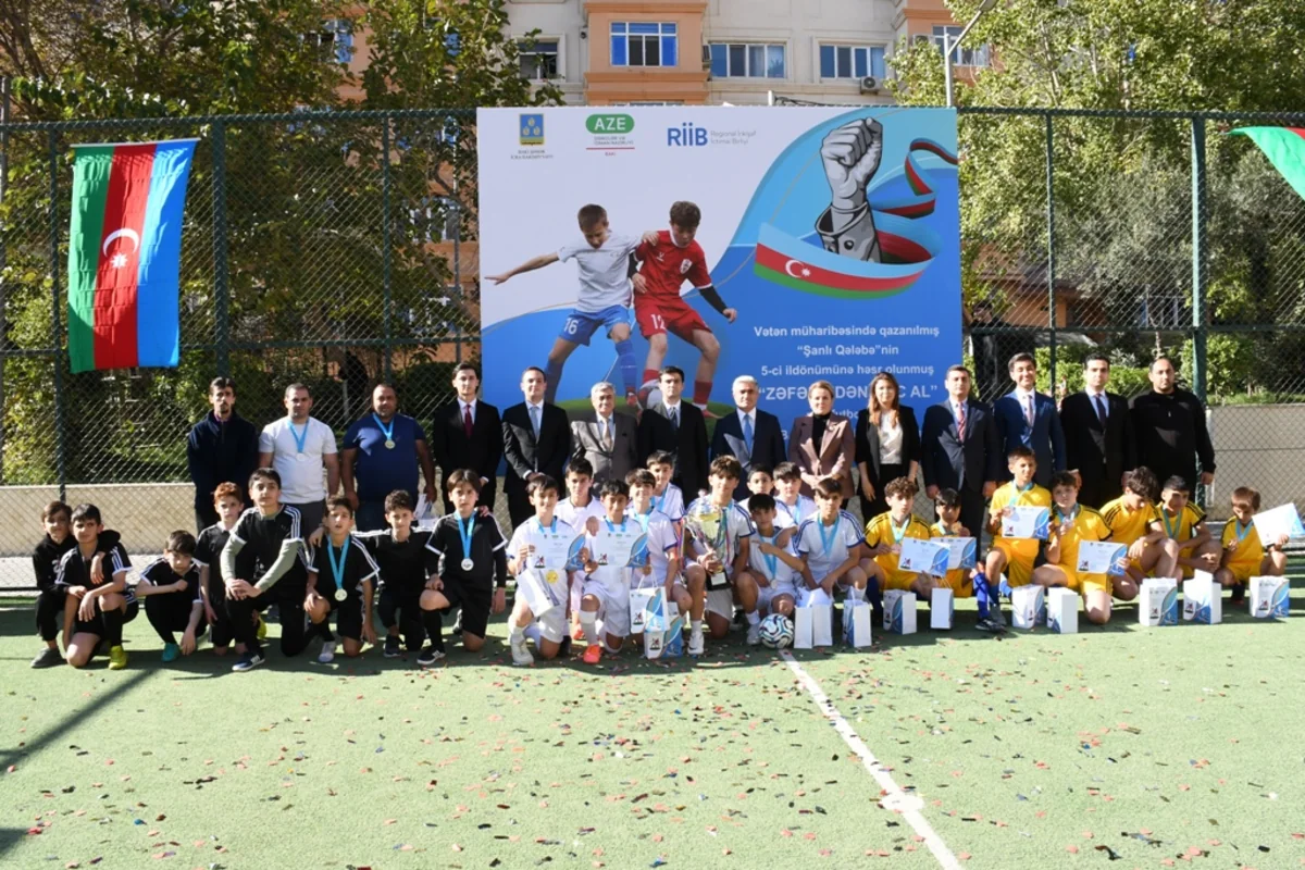 Bakıda Leyla Əliyevanın təşəbbüsü ilə keçirilən minifutbol turniri yekunlaşıb